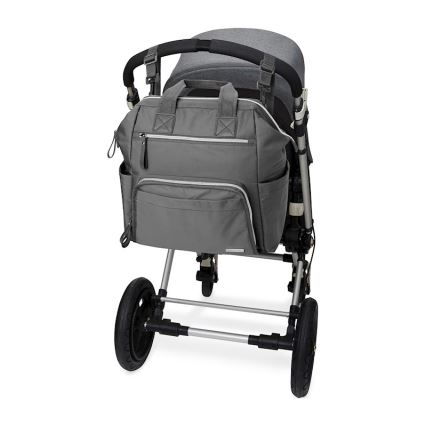 Skip Hop - Luiertas rugzak voor kinderwagen MAINFRAME Charcoal