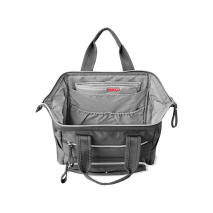 Skip Hop - Luiertas rugzak voor kinderwagen MAINFRAME Charcoal