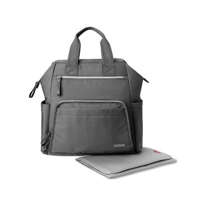 Skip Hop - Luiertas rugzak voor kinderwagen MAINFRAME Charcoal
