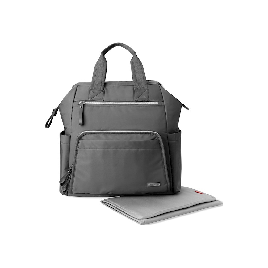Skip Hop - Luiertas rugzak voor kinderwagen MAINFRAME Charcoal