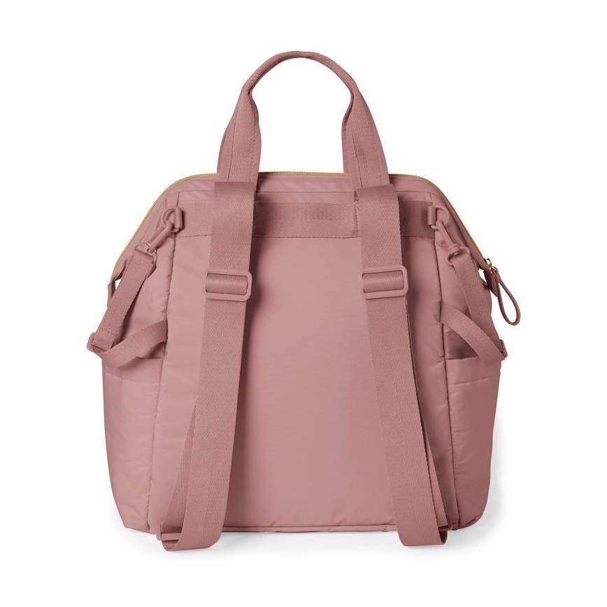 Skip Hop - Luiertas rugzak voor kinderwagen MAINFRAME Dusty rose