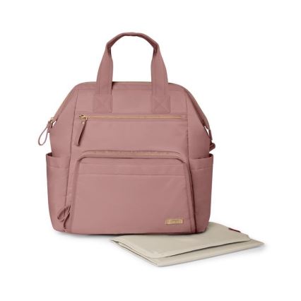 Skip Hop - Luiertas rugzak voor kinderwagen MAINFRAME Dusty rose
