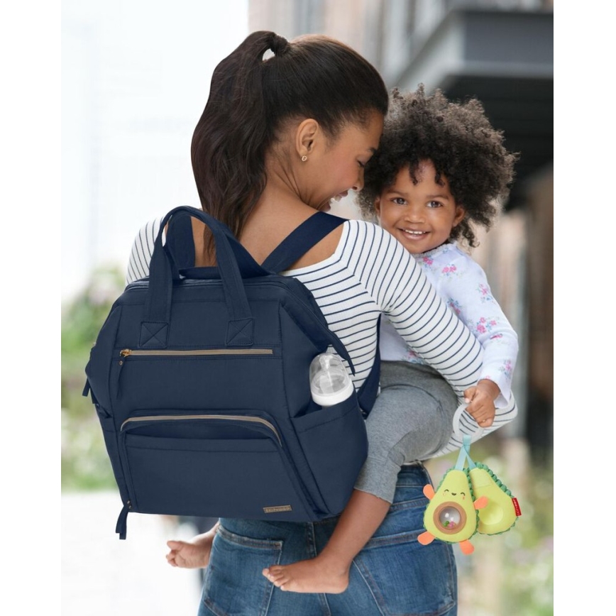 Skip Hop - Luiertas rugzak voor kinderwagen MAINFRAME Midnight Navy