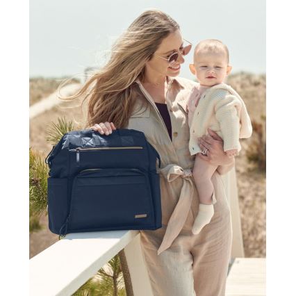 Skip Hop - Luiertas rugzak voor kinderwagen MAINFRAME Midnight Navy