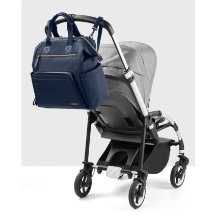 Skip Hop - Luiertas rugzak voor kinderwagen MAINFRAME Midnight Navy