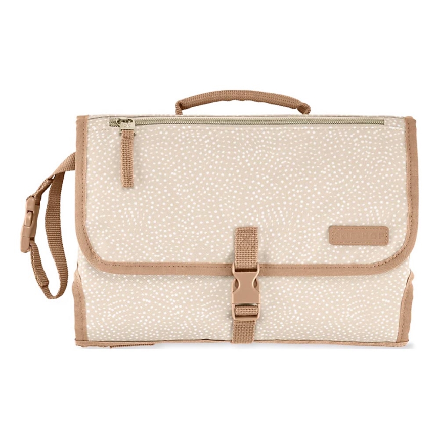 Skip Hop - Reis verschoningsmatje en tas 2in1 PRONTO beige