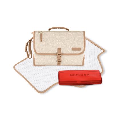 Skip Hop - Reis verschoningsmatje en tas 2in1 PRONTO beige