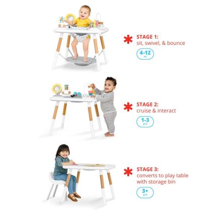 Skip Hop - Speelcentrum voor kinderen 3in1 DISCOVEROSITY 3xAAA