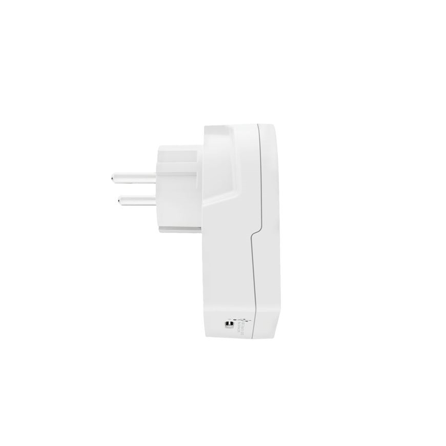 Reisadapter Europa USB C20PD voor reizigers in Tsjechië, USB-C 20W, type E/F
