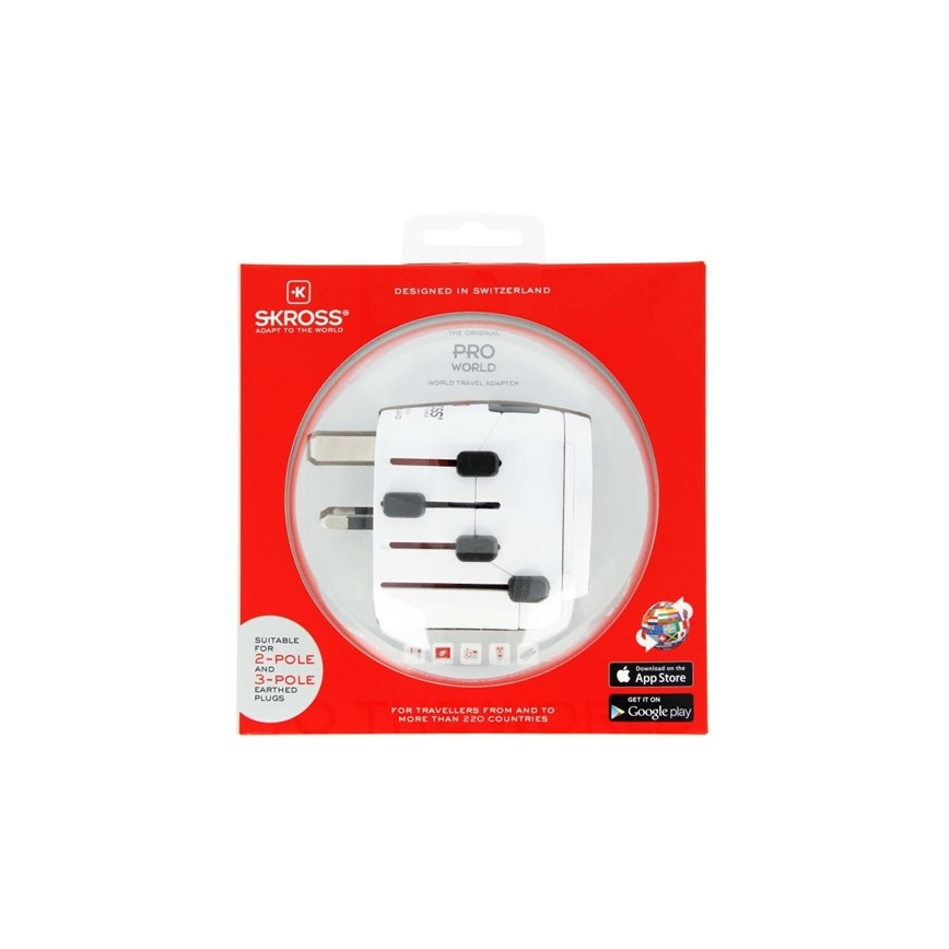 SKROSS - Universele reisadapter 6,3A