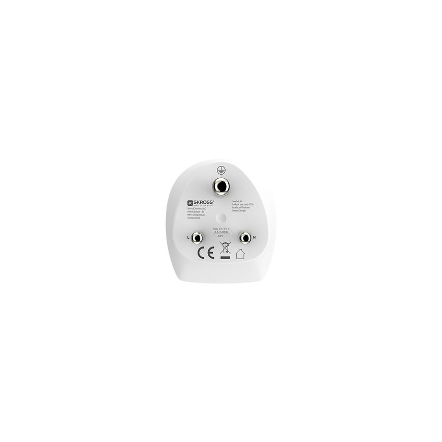 Reisadapter voor India type D