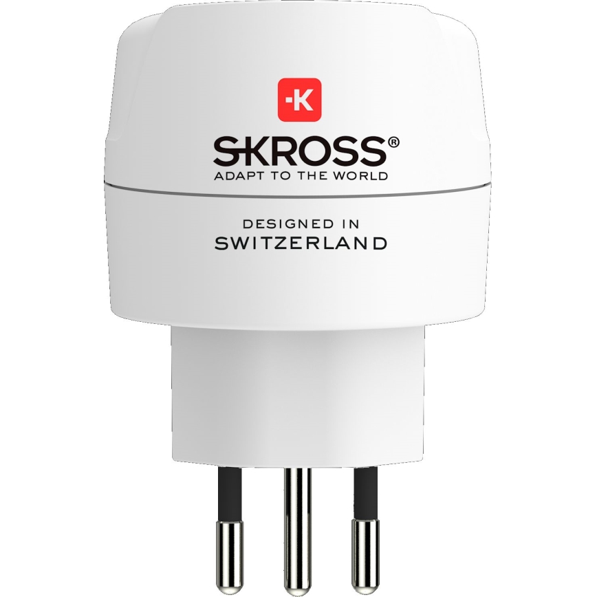 SKROSS - Reisadapter Brazilië/Italië/Zwitserland 10A