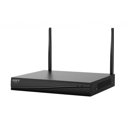 Slim camerasysteem + 4× camera's met 2K+-sensor, 12V, IP65, Wi‑Fi (Tuya)