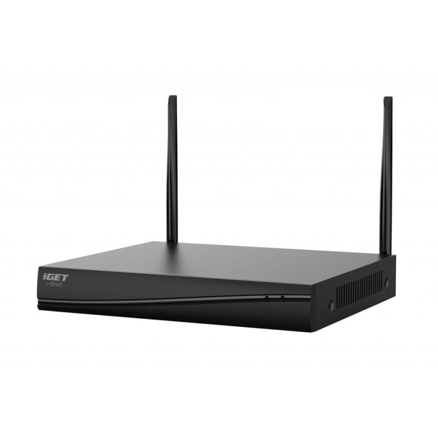 Slim camerasysteem + 4× camera's met 2K+-sensor, 12V, IP65, Wi‑Fi (Tuya)