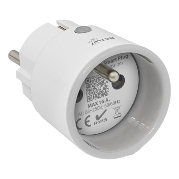 Slim stopcontact 3680W/230V/Type E/16A Wi-Fi Tuya