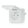 Slim stopcontact 3680W/230V/ Type E/16A Wi-Fi Tuya IP44