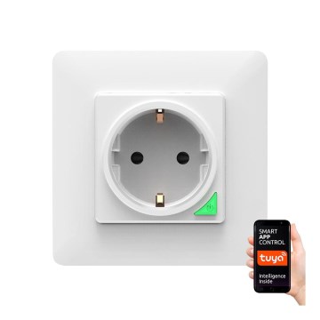 Slim stopcontact SMART 3680W/230V/16A Wi-Fi Tuya SCHUKO