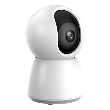 Slimme 2K Wi-Fi-camera met bewegingssensor, 5V, Tuya, wit