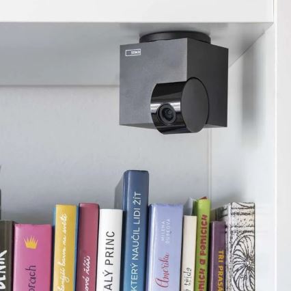 Slimme binnen-draaibare camera met bewegingssensor GoSmart 5V Wi-Fi Tuya zwart