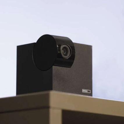 Slimme binnen-draaibare camera met bewegingssensor GoSmart 5V Wi-Fi Tuya zwart