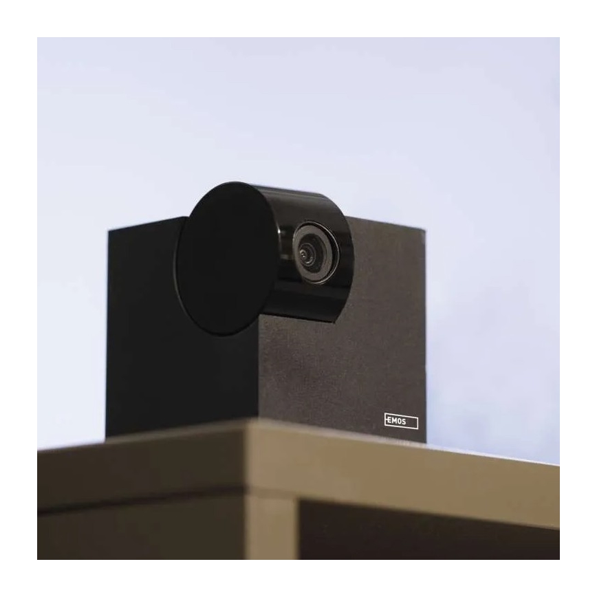 Slimme binnen-draaibare camera met bewegingssensor GoSmart 5V Wi-Fi Tuya zwart