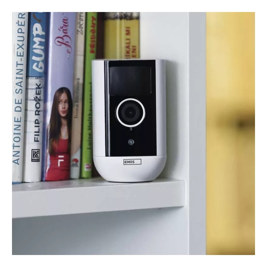 Slimme buitencamera met bewegingssensor GoSmart 5V 9600mAh IP65 Wi-Fi Tuya