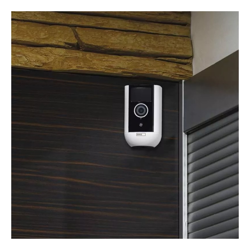 Slimme buitencamera met bewegingssensor GoSmart 5V 9600mAh IP65 Wi-Fi Tuya