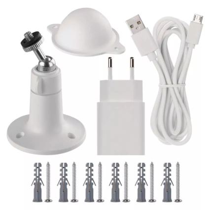 Slimme buitencamera met bewegingssensor GoSmart 5V 9600mAh IP65 Wi-Fi Tuya