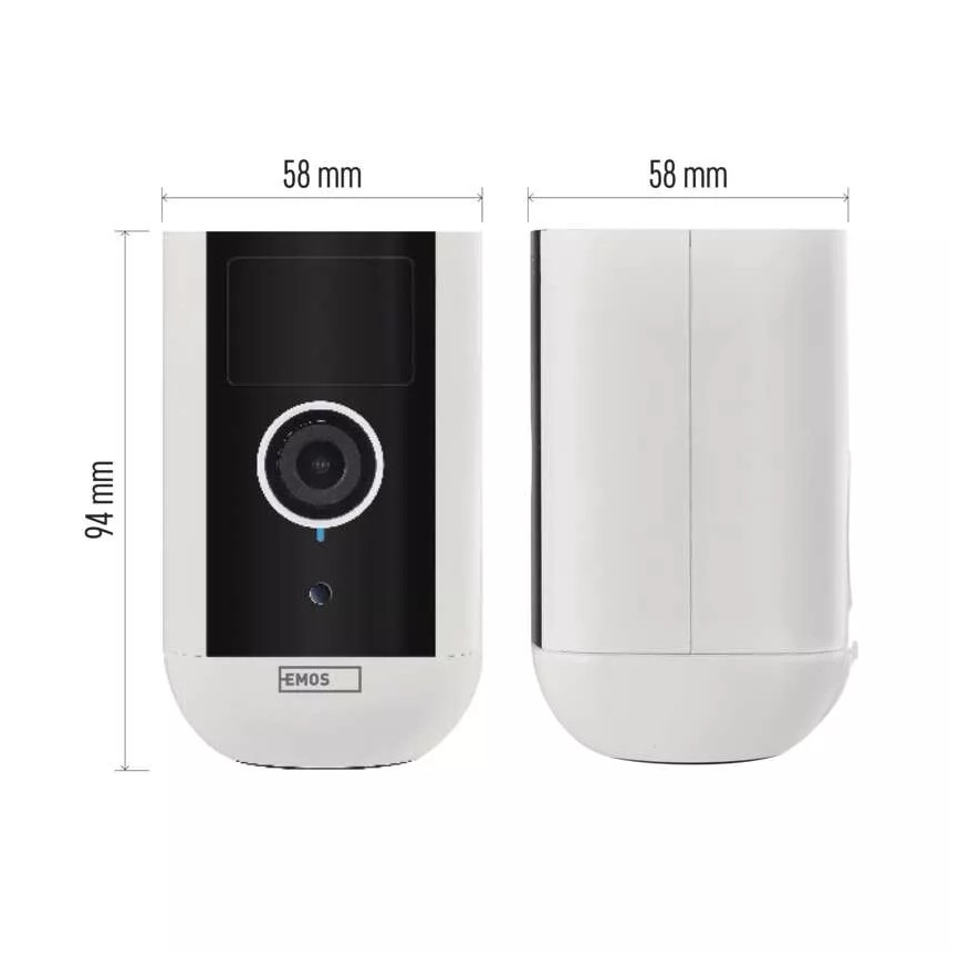 Slimme buitencamera met bewegingssensor GoSmart 5V 9600mAh IP65 Wi-Fi Tuya