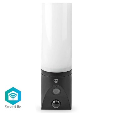 Slimme buitencamera SmartLife Full HD 1080p met LED-verlichting Wi-Fi Tuya IP65