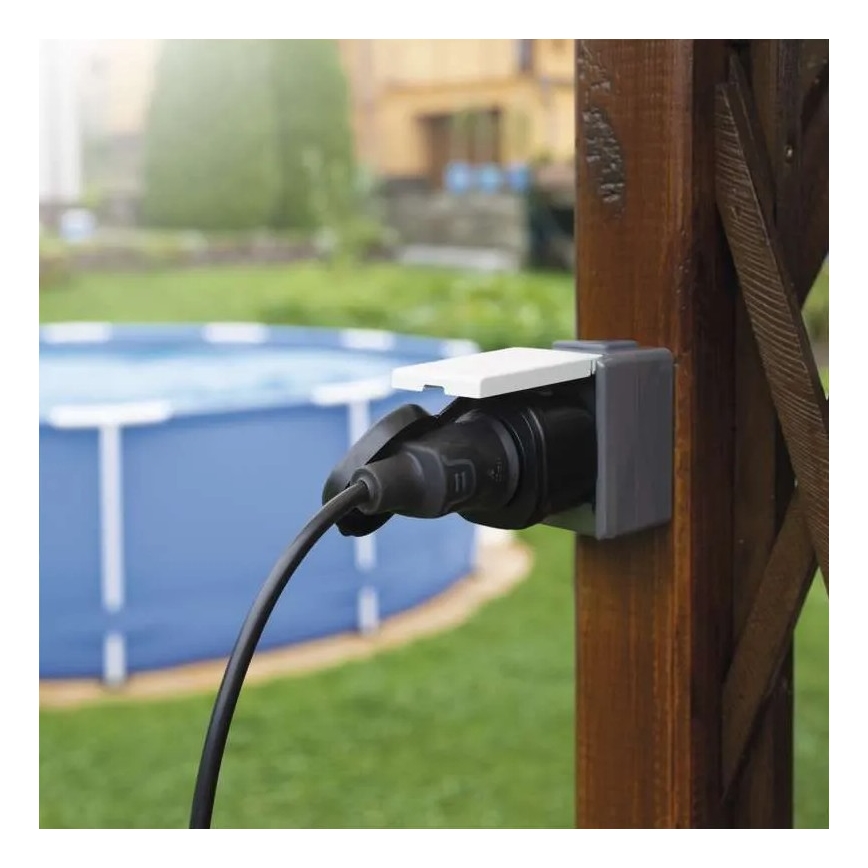 Slimme buitenstopcontact GoSmart 3680W/230V/16A Wi-Fi Tuya IP44