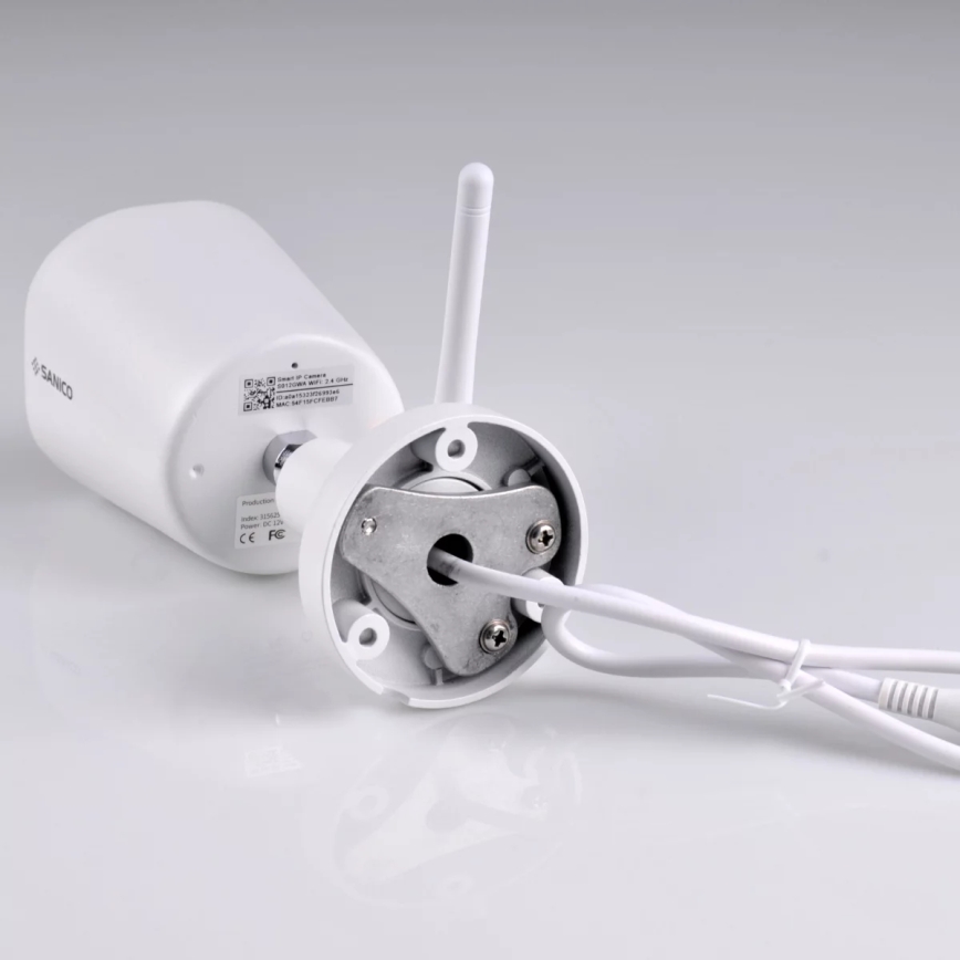 Slimme Camera voor buiten COSMO LED/230V/Wi-Fi Tuya IP66