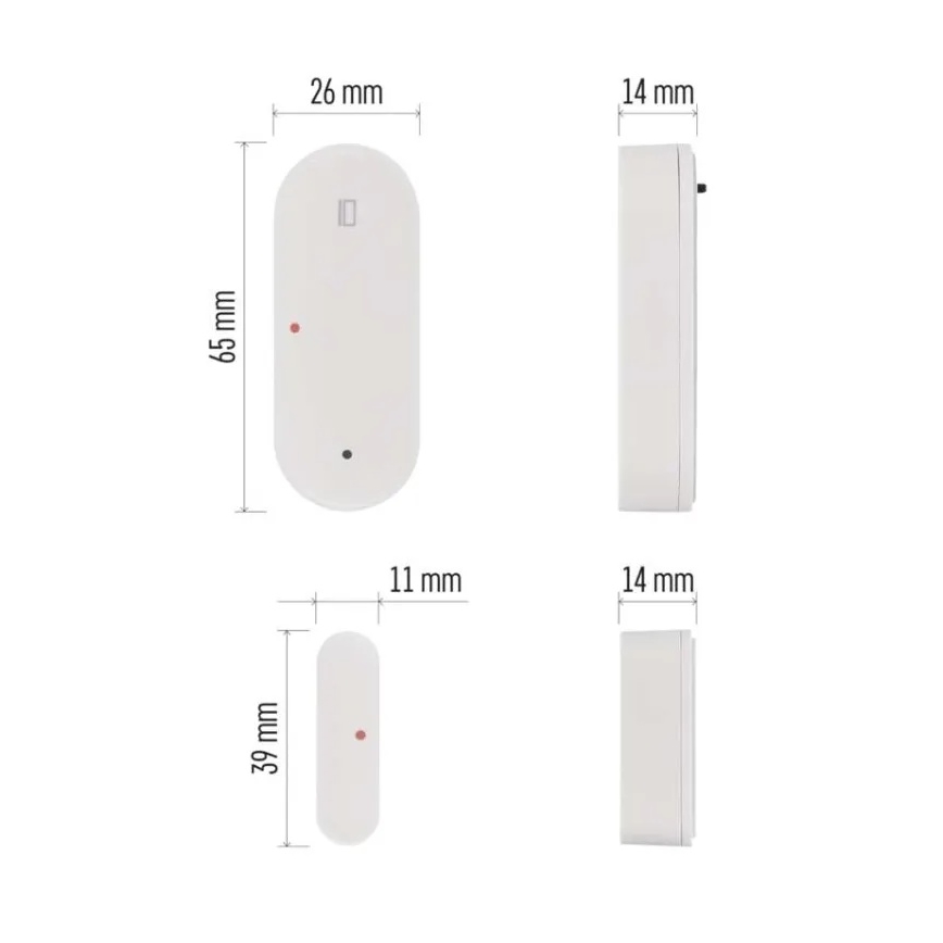 Slimme deursensor GoSmart 1xCR2032