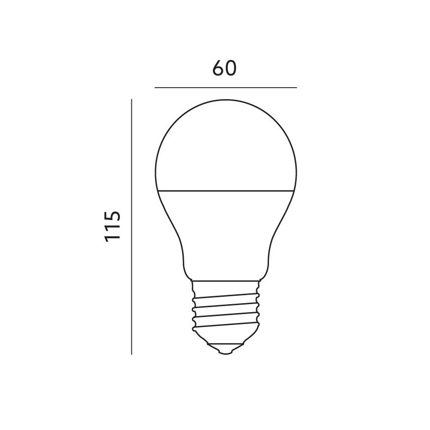 Slimme Dimbare LED RGB Lamp E27/9,5W/230V 2700-6500K Wi-Fi Tuya