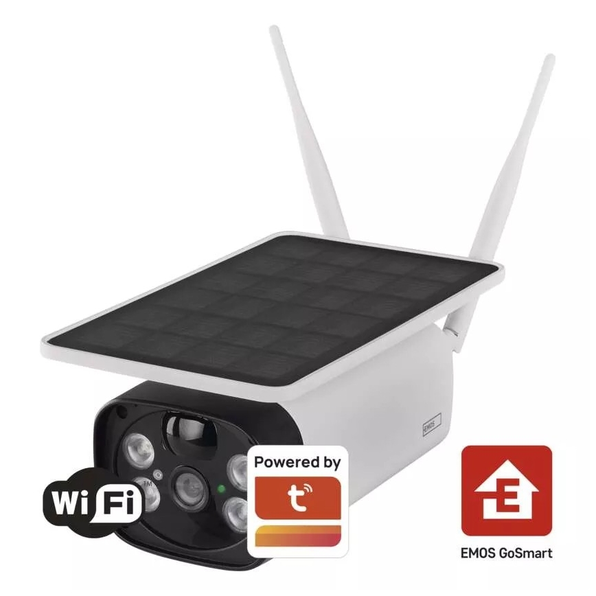 Slimme IP-buitencamera GoSmart 3,5W/5V 8800 mAh IP55