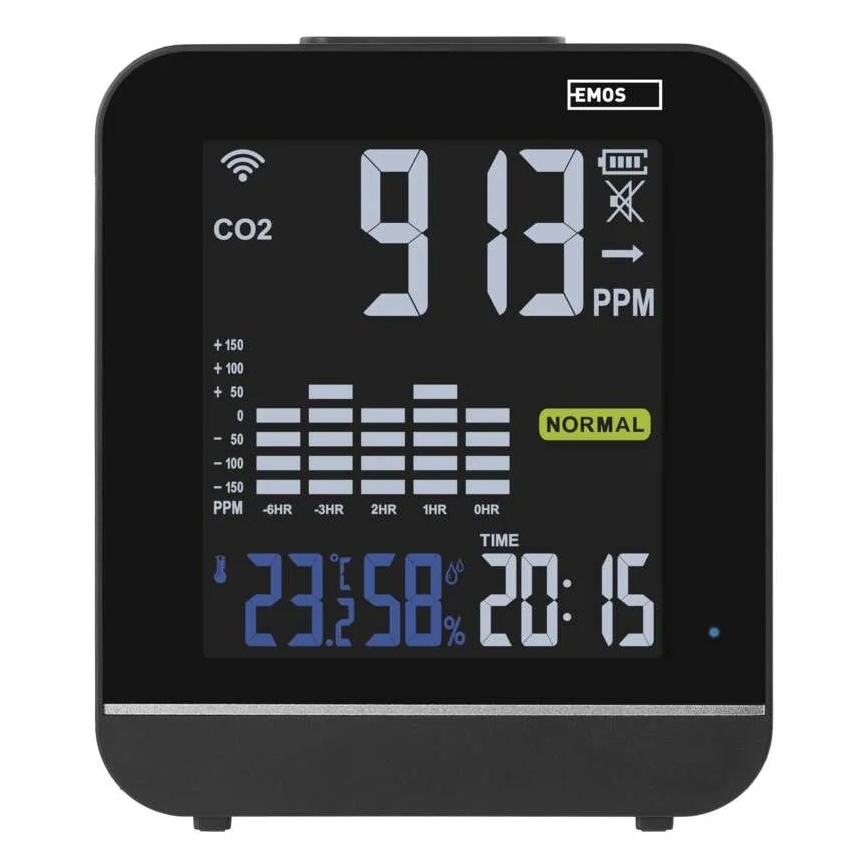 Slimme luchtkwaliteitsmonitor GOSMART 5V Wi-Fi