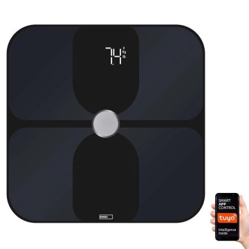 Slimme personenweegschaal GoSmart 3xAAA Tuya