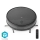 Slimme robotstofzuiger met een dweil 28W/2500 mAh Wi-Fi zwart + afstandsbediening