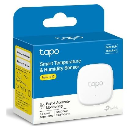 Slimme sensor voor het meten van temperatuur en luchtvochtigheid 1xCR2450