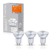 Slimme set van 3 LED lampen met Wi-Fi + GU10 / 5W / 230V 2.700K - Ledvance