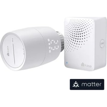 Slimme thermostatische radiatorknop met LCD-display 2xAA Tuya