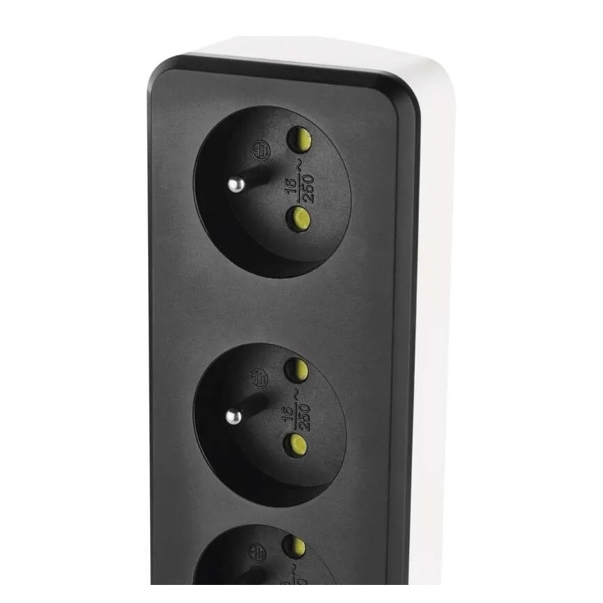 Slimme verlengkabel met schakelaar GoSmart 4Z + 1x USB-A + 1x USB-C 2 m Wi-Fi Tuya