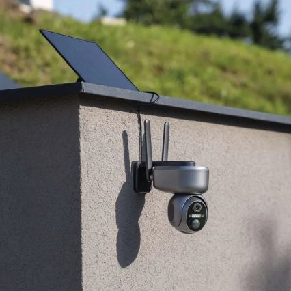 Slimme zonnecamera met een sensor GoSmart 4G/LTE 10400mAh 5V IP65 Tuya