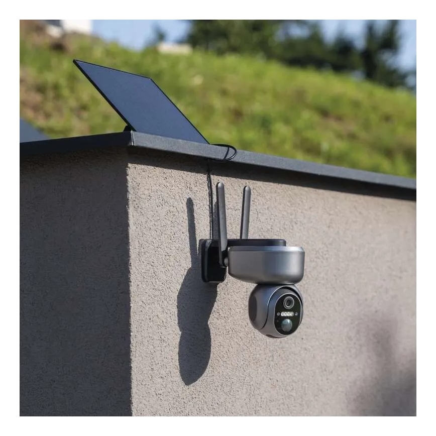 Slimme zonnecamera met een sensor GoSmart 4G/LTE 10400mAh 5V IP65 Tuya