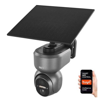 Slimme zonnecamera met GoSmart-sensor, 4G/LTE, 10400 mAh, 5V, IP65, Tuya