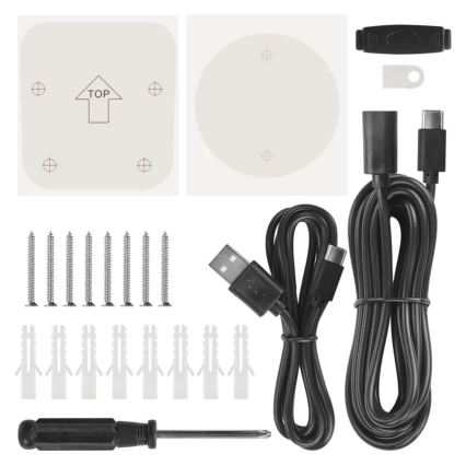 Slimme zonnecamera met GoSmart-sensor, 4G/LTE, 10400 mAh, 5V, IP65, Tuya