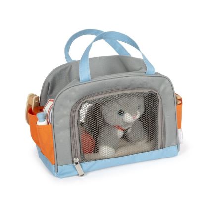 Small Foot - Pluche kat met verzorgingsset