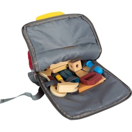 Small Foot - Rugzak met gereedschap Workshop