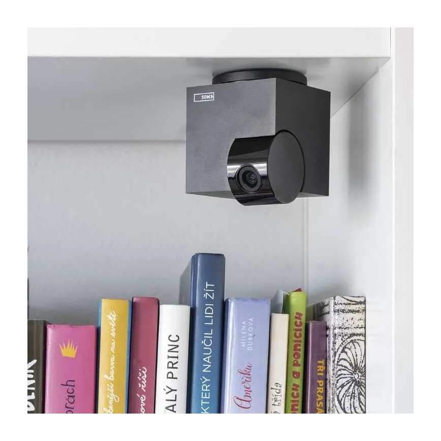 Smart binnen swivel camera met bewegingssensor GoSmart 5V Wi-Fi Tuya zwart
