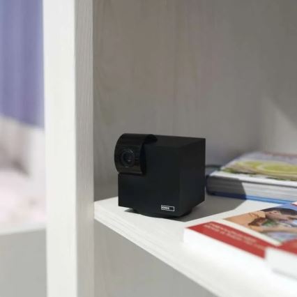 Smart binnen swivel camera met bewegingssensor GoSmart 5V Wi-Fi Tuya zwart
